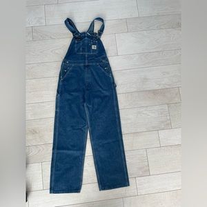 Carhartt Men's Denim Overalls workwear 32 x 32